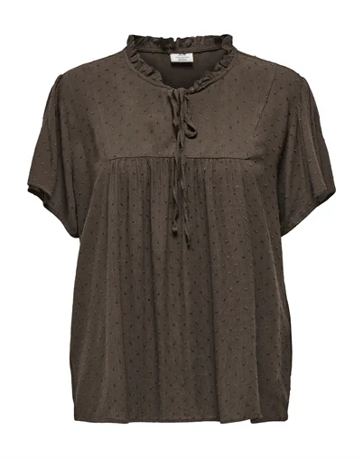 JDY - JDYLima Life Bluse - Chocolate Brown 